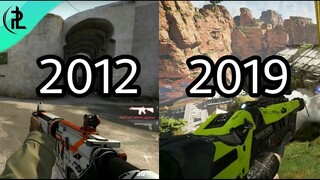 Battle Royale Game Evolution [2012-2019]