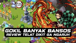 Gokil Banyak Bansos🔥 - Review Collab Summoners Wars x Demon Slayer‼️