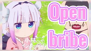 Open bribe