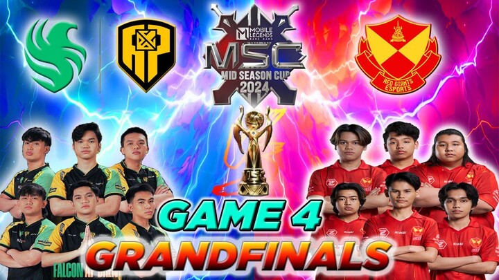 FALCONS APBREN VS. SRG [FULLGAME 4] MSC 2024 GRANDFINALS