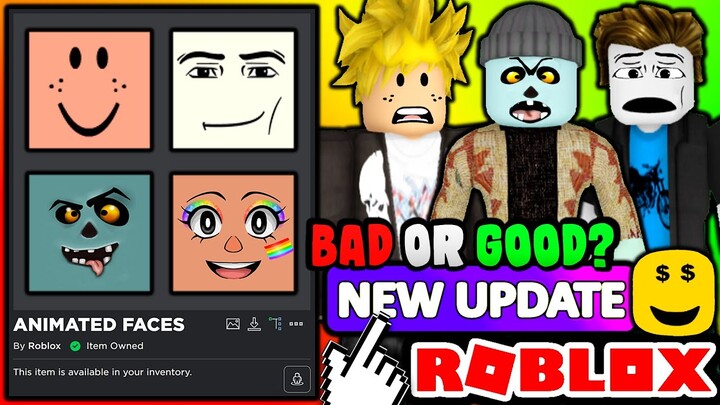 Classic 2D Avatar Faces ARE BECOMING ANIMATED!? (ROBLOX)