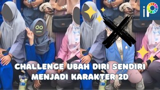 MAMAA, AKU JADI ANIME😱😱‼️