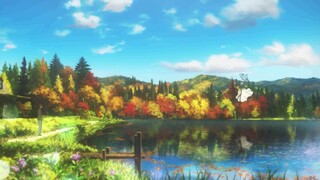 紫罗兰永恒花园 薇尔莉特越过湖面片段 无字幕 1080p 素材