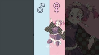 Demon slayer characters gender swap Part 9