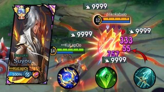 AAMON ABUSING THIS "ONE SHOT BUILD!" | MOBILE LEGENDS