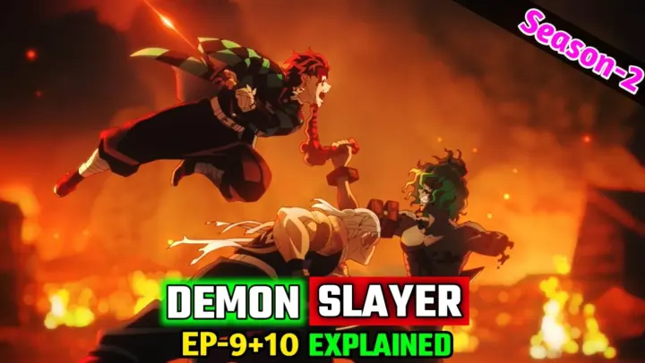 Demon Slayer Season 2 Ep-10 & 11 Explained in Nepali | Japanese Anime Entertainment District Arc