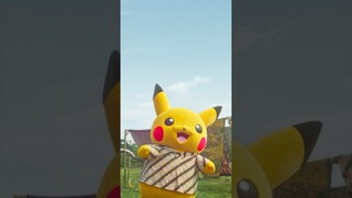 Ingin bertemu Pikachu yang mengenakan Batik? 💛 👕 #Pokemon #Pokemonindonesia #Shorts