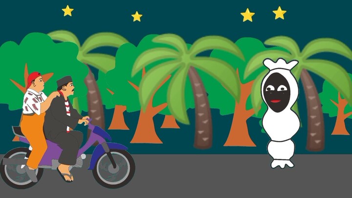 Galino Karo Gendut di Tekani Pocong, Woko Channel Kartun