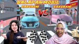 Reaksi Ani Nurhayani & Nafisa Fidela Balapan Mobil Bar - Bar | Sakura School Simulator Indonesia