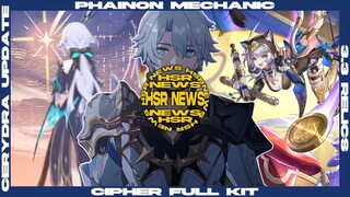 Dari full kit Cipher sampai mechanic Phainon bakal OP! HSR NEWS | Honkai Star Rail