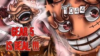 SPOILER OP 1044 - MERINDINGGG!! GEAR 5 IS REAL!! DF ASLI DARI LUFFY BERJENIS MYTHICAL ZOAN TERLANGKA