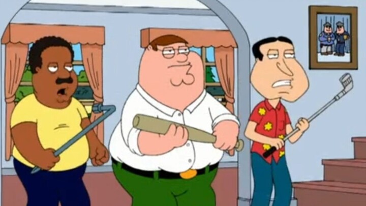 Collection of gang fights in Family Guy