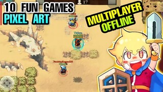 Top 10 FUN PIXEL ART games Android OFFLINE & MULTIPLAYER FUN Pixel Art Games for Android & iOS