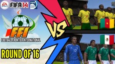 FIFA 14: FFI World Cup 2023 | Cameroon VS Mexico (Round of 16)