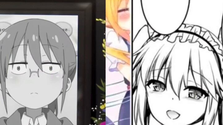 Thor Kobayashi talks about his own lifespan, and Thor made a weird artwork Dragon Maid official fanf