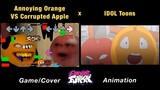 Corrupted Apple VS Annoying Orange “SLICED” (Pt. 2) | Come Learn With Pibby x FNF Animation x GAME