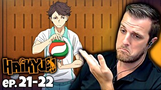 Senpai's True Abilities | Haikyuu Episode 21 & 22 Reaction