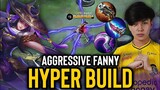 FANNY JUNGLE EMBLEM IS BACK AFTER NERF? TOP GLOBAL FANNY GAMEPLAY | MLBB
