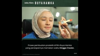 Proses Prostetik Laudya Cynthia Bella Di Film Buya Hamka 🎭 🍿🎬 #shorts