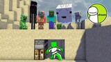 Monster School : SPEEDRUNNER DREAM VS 7 MONSTERS - Minecraft Animation