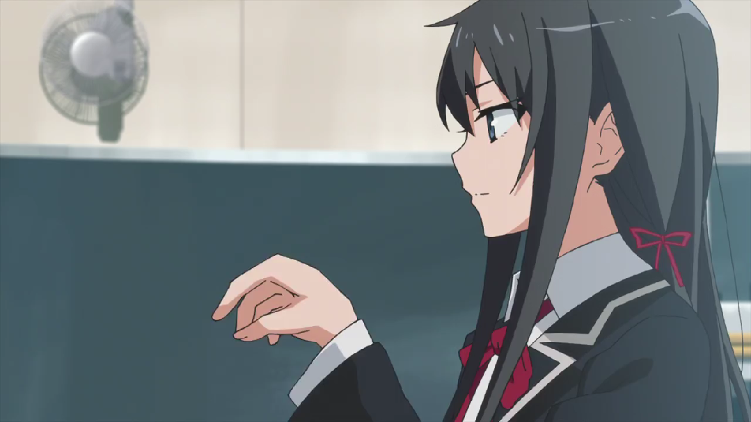 1º episódio de Yahari Ore no Seishun Love Come wa Machigatteiru