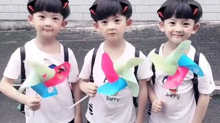 The cute boys triplets