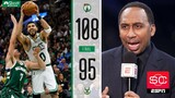 Stephen A. "Impressed" by Tatum's huge effort helps Celtics take down Bucks 108-95 to force Game 7