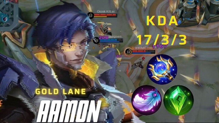 Aamon Gold Lane Gameplay | Mobile Legends (MLBB)