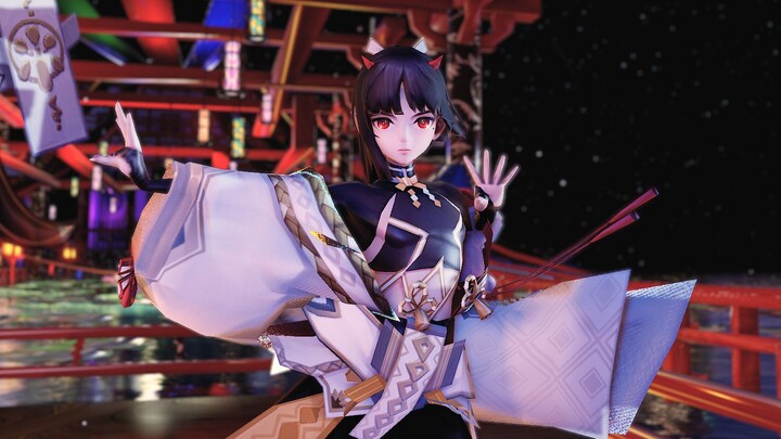 [Onmyoji MMD] Tall and handsome! Tianjian Renxin Ghost Cut - youngblood [Say you only want me]