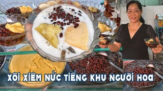 Nức tiếng Sài Gòn hàng Xôi Xiêm Cốt Dừa Sầu Riêng hơn 40 năm ở khu người Hoa| Địa điểm ăn uống