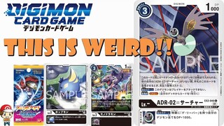 Super Weird Digimon TCG Cards Revealed! ADR-02 = Reaper! (Digimon TCG News - Digital Hazard (EX2))