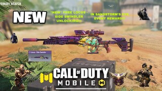 *NEW* FREE LOCUS - SIDE SWINDLER UNLOCKING ON COD MOBILE SANDSTORM’S EYE REWARD - Milton37LiveGaming