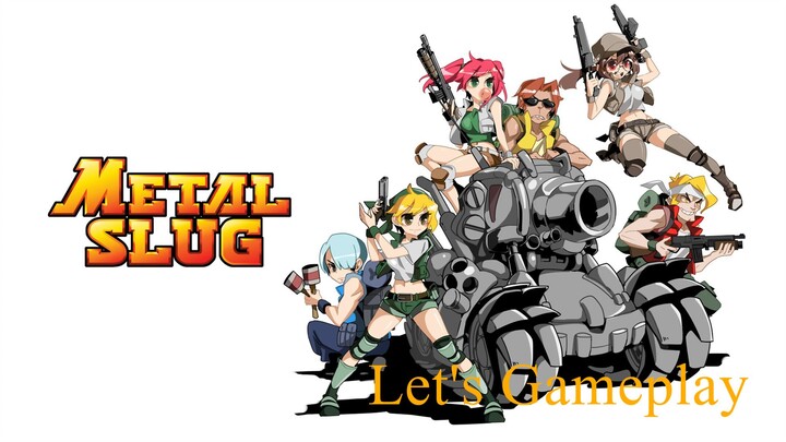 Metal Slug 1 Neo-Geo (Gameplay) No Commentary