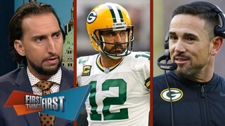 FIRST THINGS FIRST | LaFleur tells Nick Wright about Rodgers wanting to simplify offense of Packers