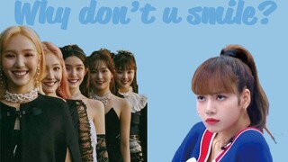 [Remix]Funny smile cuts of Blackpink & Red Velvet