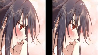 Jiang He: before becoming girlfriend vs after becoming girlfriend