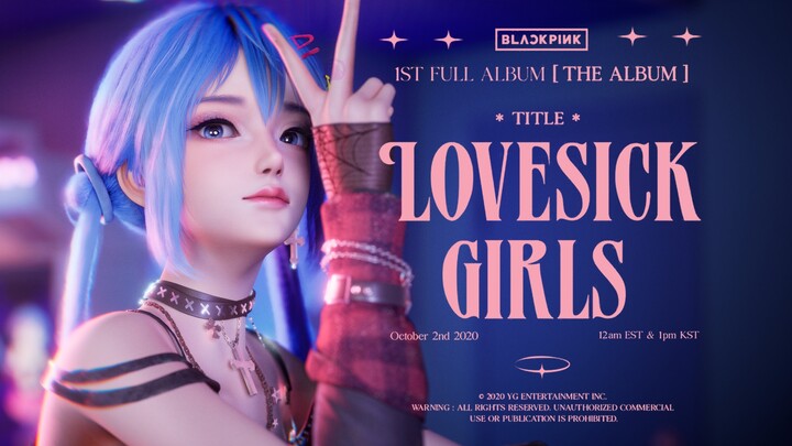 【4k60f】一个爱跳舞的小女孩正在闪闪发光《lLOVESICK GIRLS》