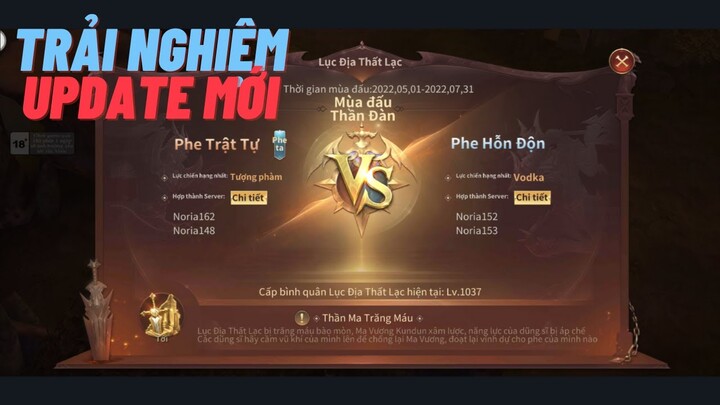 (BIG UPDATE) Lục địa thất lạc trải nghiệm anh em ơi | Hahy Gaming