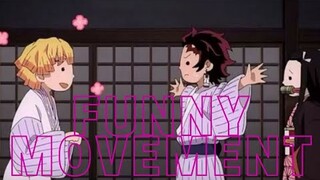 Demon slayer : Tanjiro and Zenitsu Funny Moments