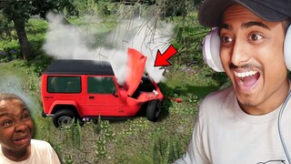 CRASHING MY BRAND NEW THAR !!