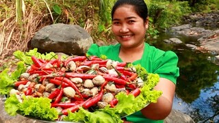 Yummy Fried Blood Cockle with chili Recipe - & Cooking life