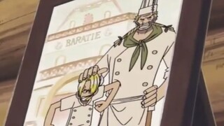 sanji mengingat masa kecil bersama koki tua