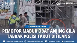 Viral Pengendara Motor Nekat Tabrak Polisi yang Bertugas di Berau Kaltim, Diduga Takut Ditilang