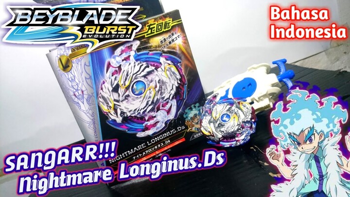 SANGARR!! Review Beyblade Nightmare Longinus.Ds Merek SB | Mainan&Hobi Part 44 [BAHASA INDONESIA]