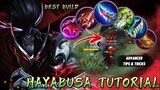 Let Me Teach You How To Really Hayabusa | Assassin Tutorial (Voice On) | Mobile Legends