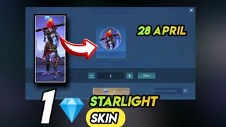 HOW TO BUY STARLIGHT SKIN JUST AT 1 DIAMOND || PROMO DIAMONDS EVENT 2022 || MOBILE LEGENDS