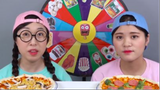 Thử thách  ăn Pizza Mukbang #mukbang #asmrngon