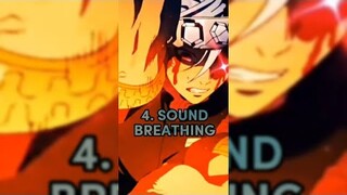 Hashira Breathing Styles Ranked By My Favorites