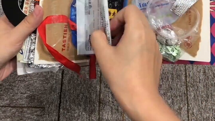 Look through the garbage notebook