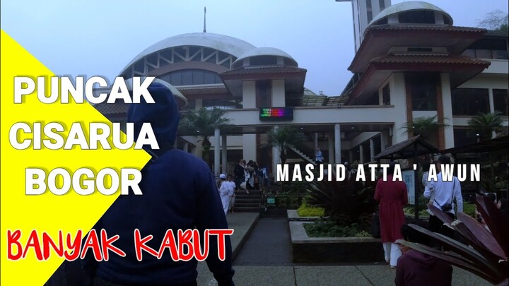 MASJID ATTA'AWUN PUNCAK BOGOR UPDATE 2022 | PADAHAL GAK WEEKEND BANYAK YANG PADA LIBURAN KE SINI